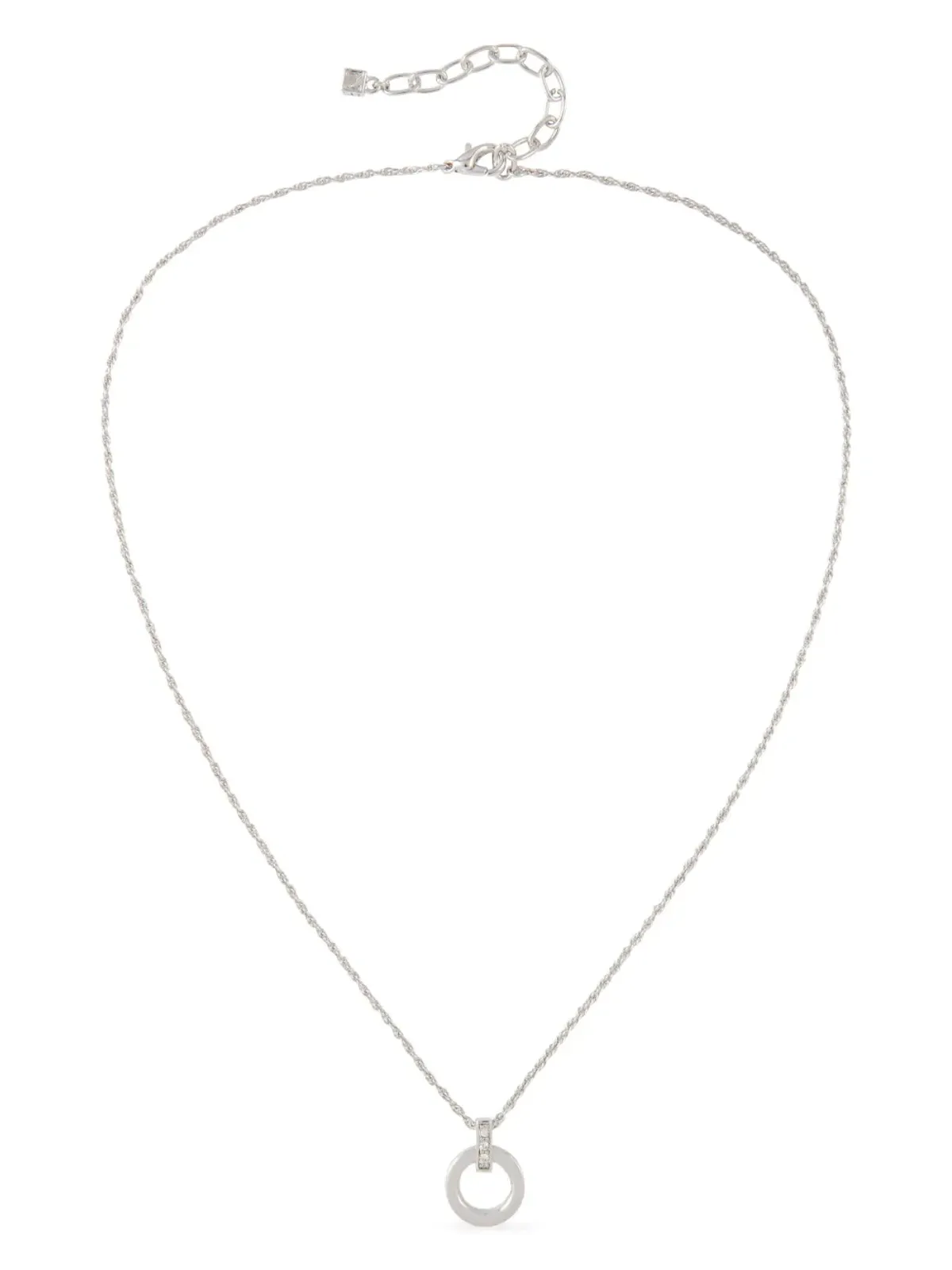 Nina Ricci Pre-Owned 1980年代ヴィンテージ クリスタル装飾ペンダントネックレス - 画像1