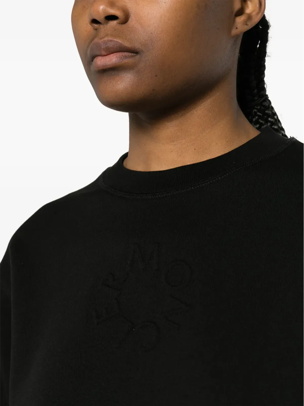 Moncler エンボスロゴ コットン スウェットシャツ - 画像5