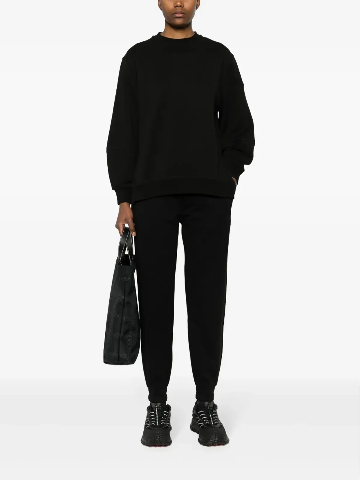 Moncler エンボスロゴ コットン スウェットシャツ - 画像2