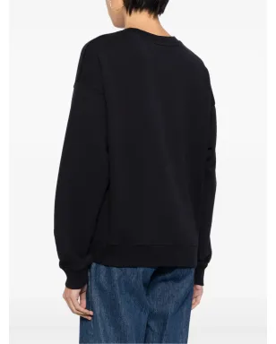 Maison Kitsuné 中国ドラゴン コットン スウェットシャツ - ブラック - サムネイル4