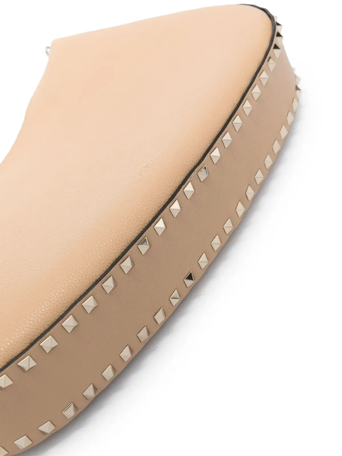 Valentino Garavani ロックスタッド レザー クロスボディバッグ - 画像4