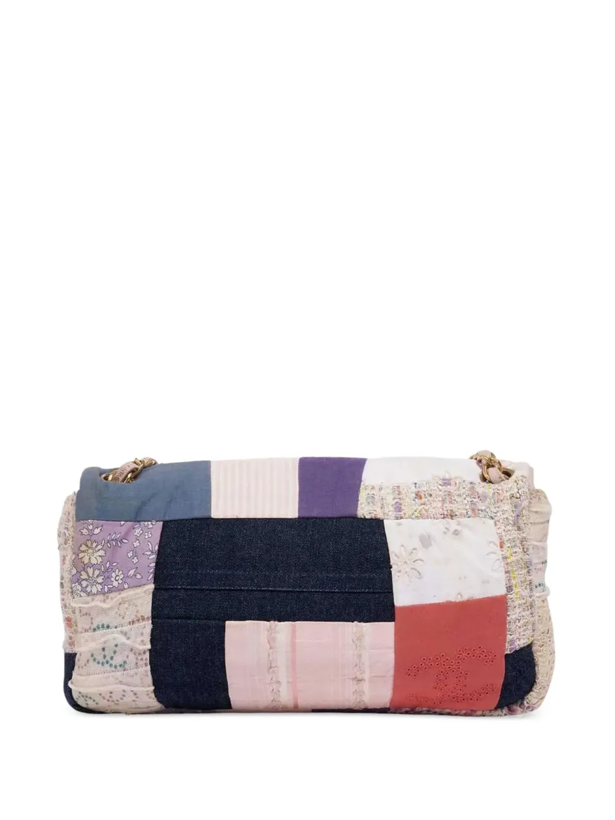 CHANEL ビンテージ 2006年製 小さめ パッチワーク クラシックフラップ ショルダーバッグ - ピンク - 画像2
