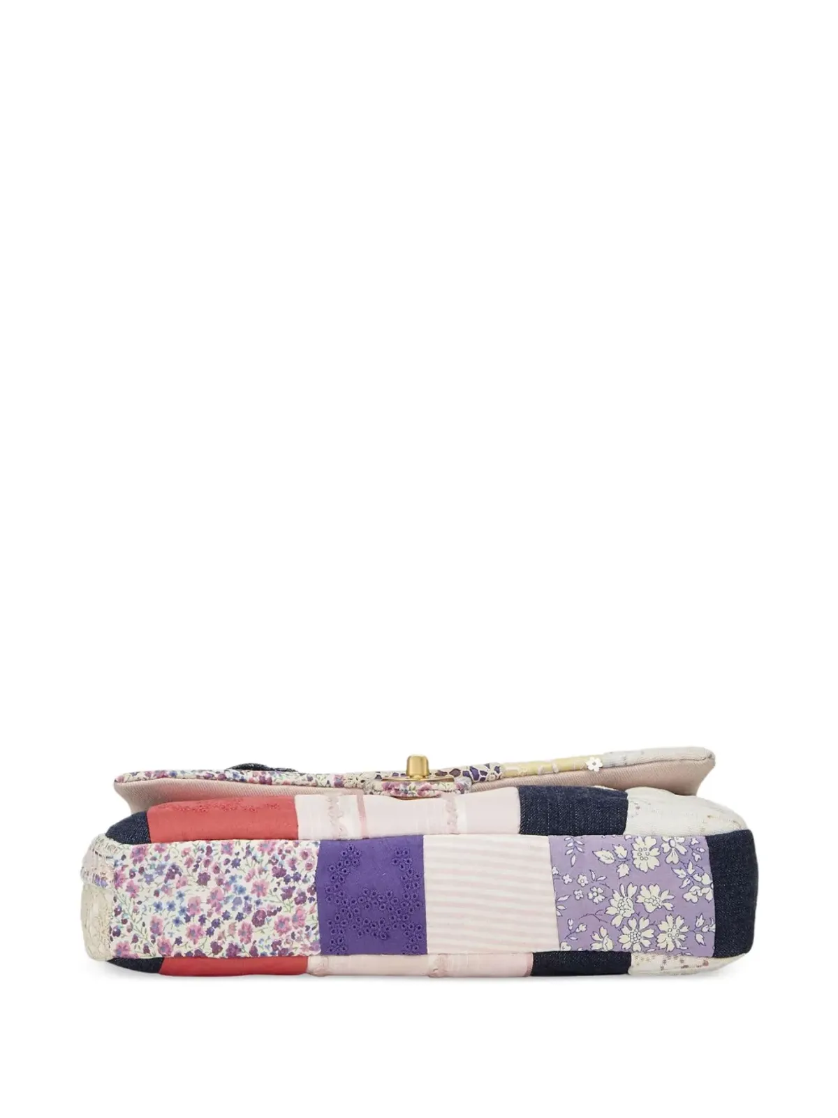 CHANEL ビンテージ 2006年製 小さめ パッチワーク クラシックフラップ ショルダーバッグ - ピンク - 画像4
