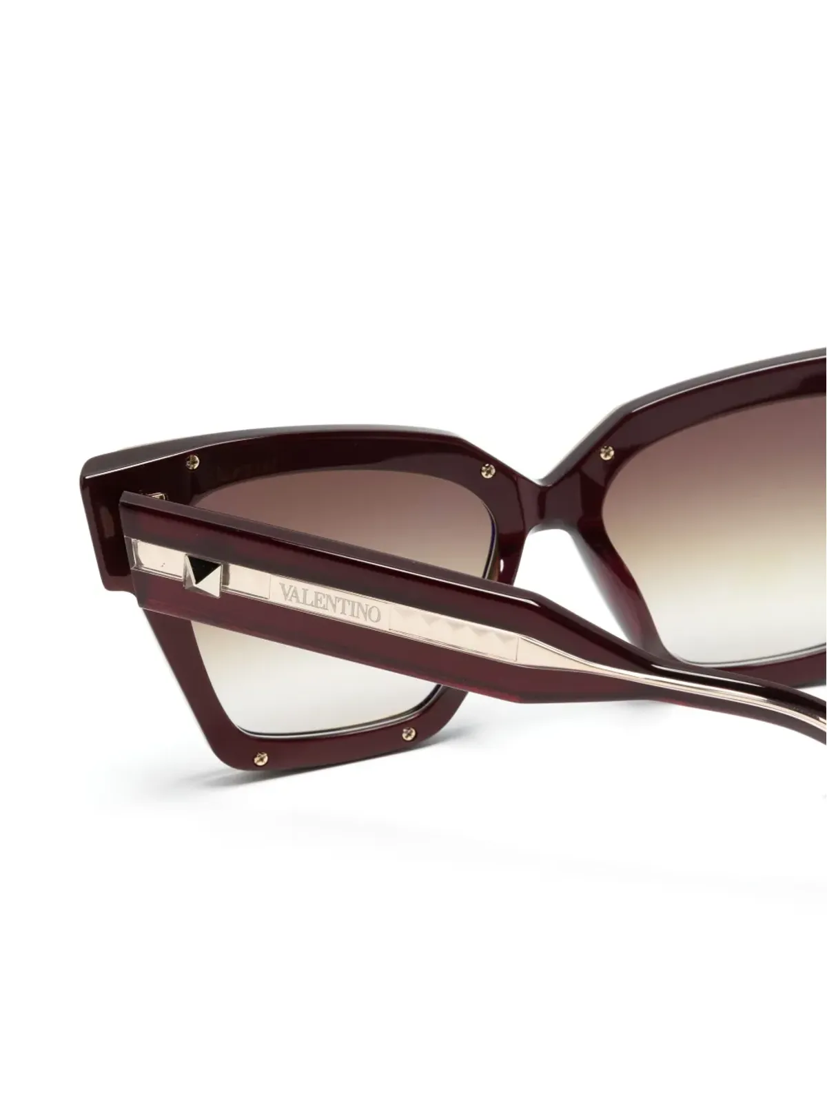 VALENTINO GARAVANI EYEWEAR V-Grace バタフライフレームサングラス - 画像3