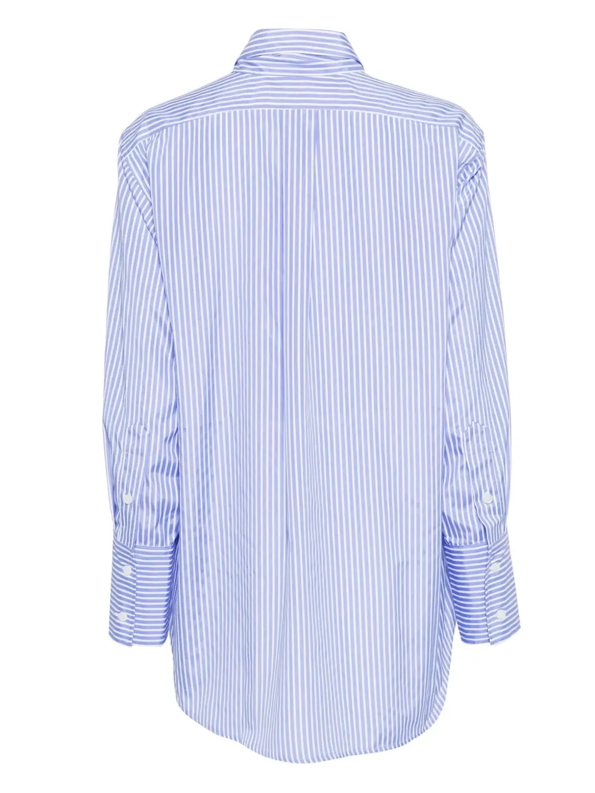 Kimhekim striped pussy-bow shirt - Blue - 画像2