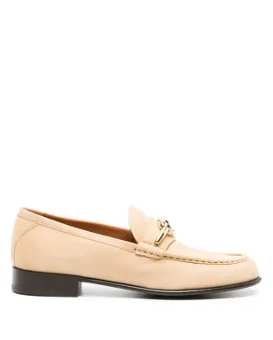 Valentino Garavani VLogoプレート付きスエード ローファー - サムネイル1