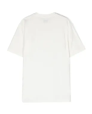 C.P. Company Kids チェストポケット付きコットンTシャツ - White - サムネイル2