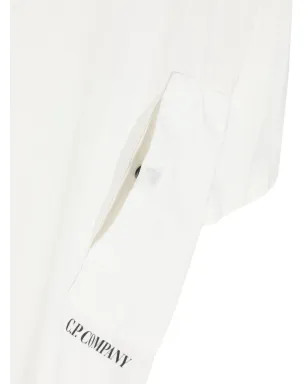C.P. Company Kids チェストポケット付きコットンTシャツ - White - サムネイル3