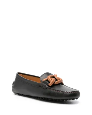 Tod's City Gommino レザー ローファー - ブラック - サムネイル2