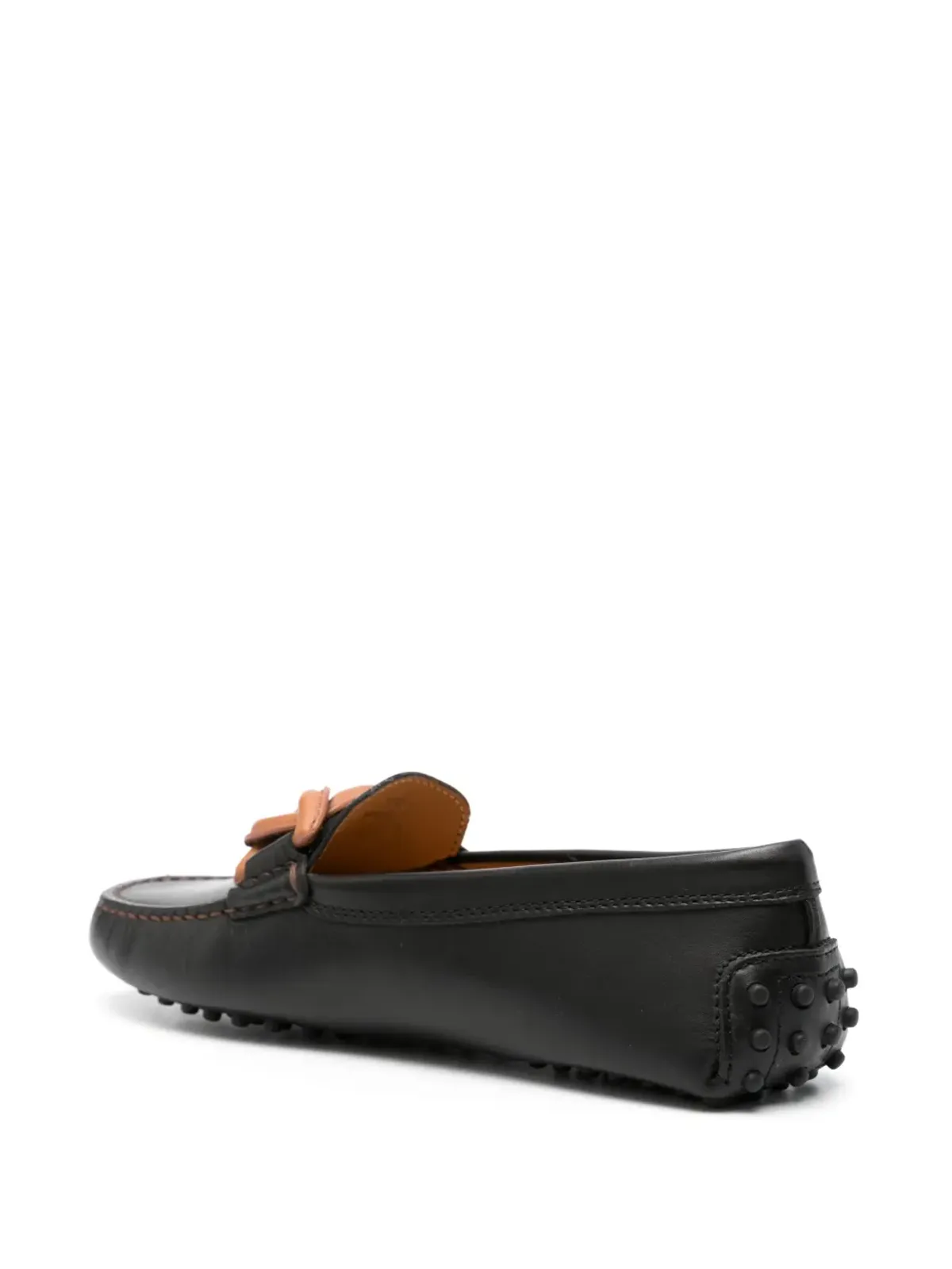Tod's City Gommino レザー ローファー - ブラック - 画像3