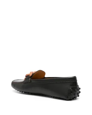 Tod's City Gommino レザー ローファー - ブラック - サムネイル3