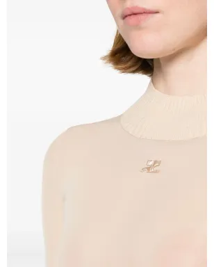 Courrèges Reedition メッシュトップ - ニュートラルカラー - サムネイル5