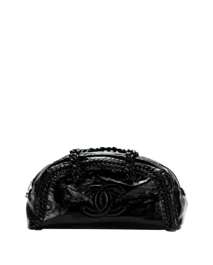 CHANEL ビンテージ 2008 XL Luxe Ligne ダッフルバッグ - ブラック - サムネイル1