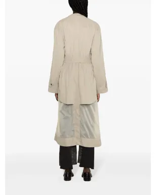 Maison Margiela ベルテッド・パネルド・トレンチコート - サムネイル4