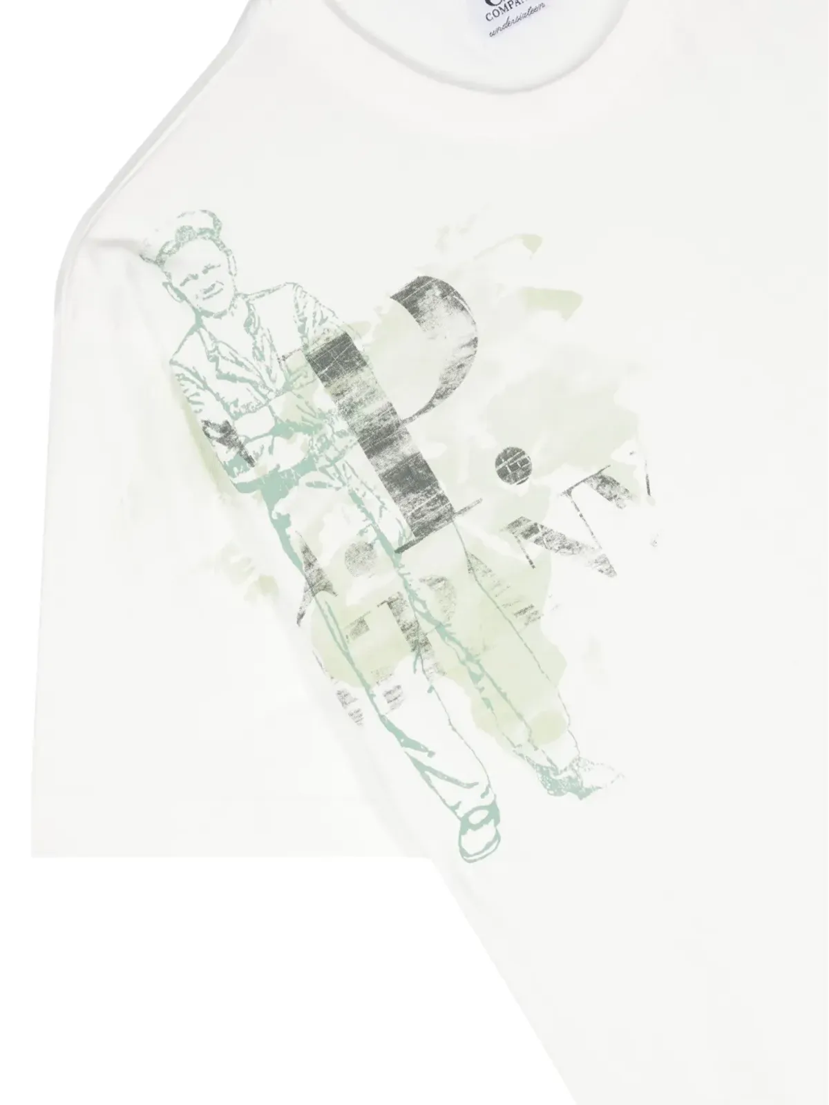 C.P. Company Kids グラフィックプリント コットン Tシャツ - 画像3