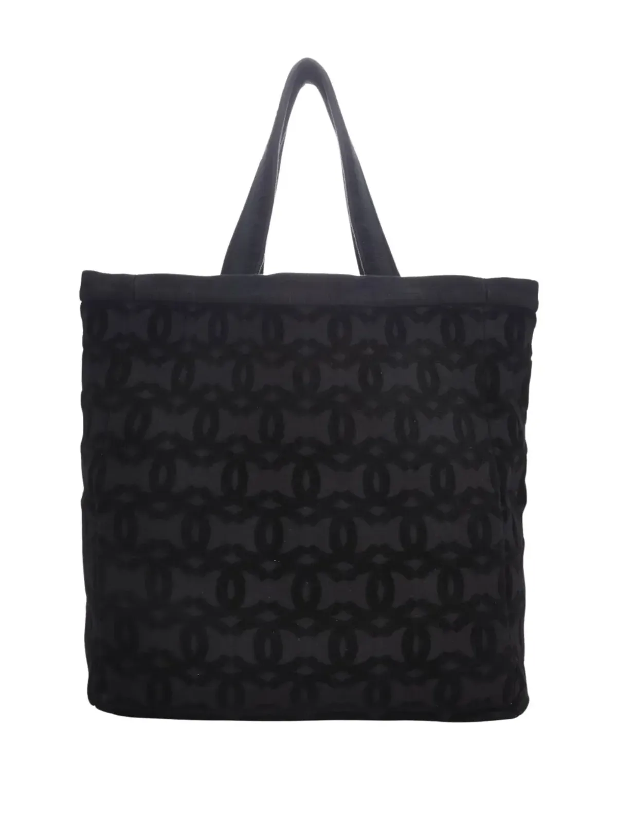 CHANEL ビンテージ 2005 XL Cruise Resort トートバッグ - ブラック - 画像1