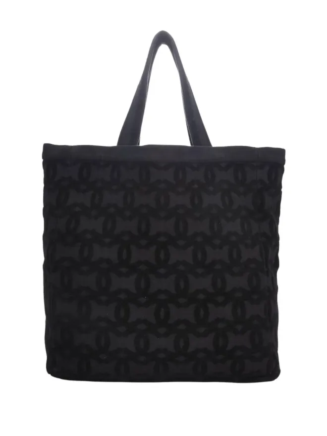 CHANEL Pre-Owned CHANEL ビンテージ 2005 XL Cruise Resort トートバッグ - ブラックの商品画像