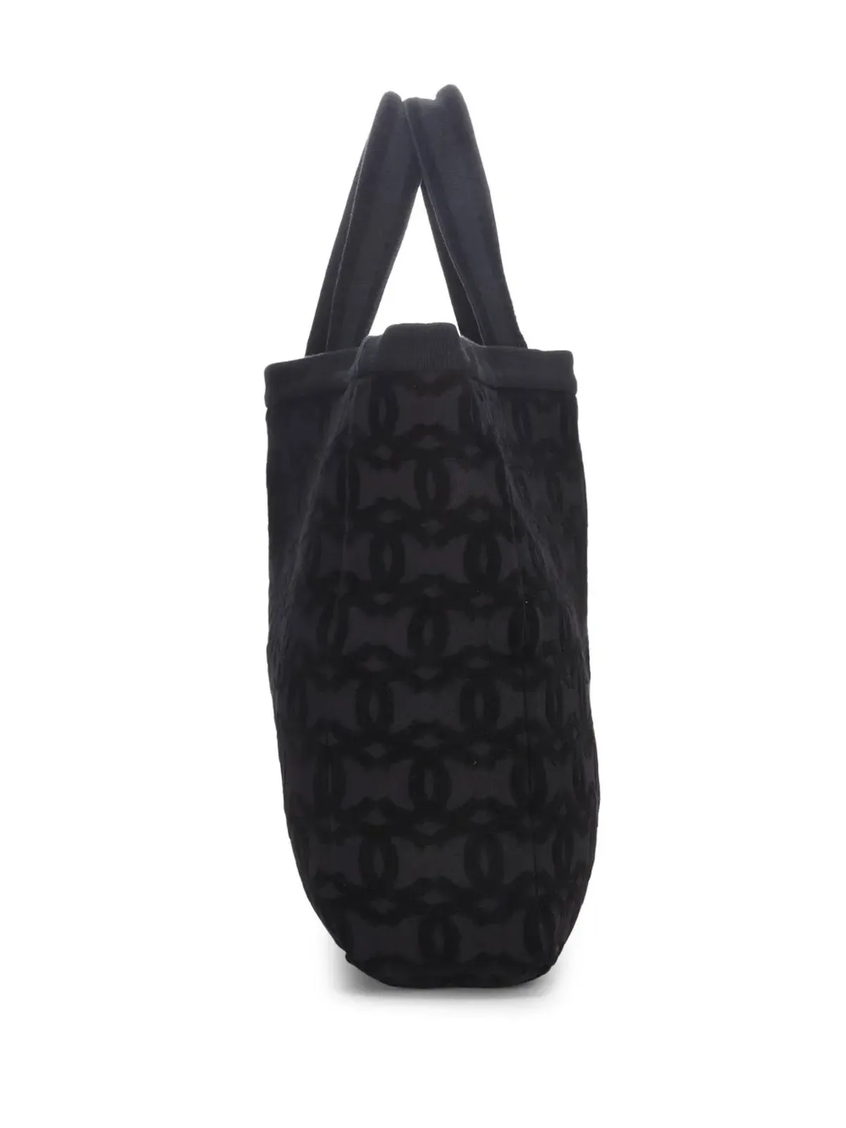 CHANEL ビンテージ 2005 XL Cruise Resort トートバッグ - ブラック - 画像3