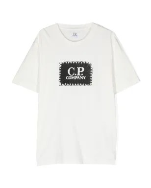 C.P. Company Kids ロゴプリント コットンTシャツ - サムネイル1