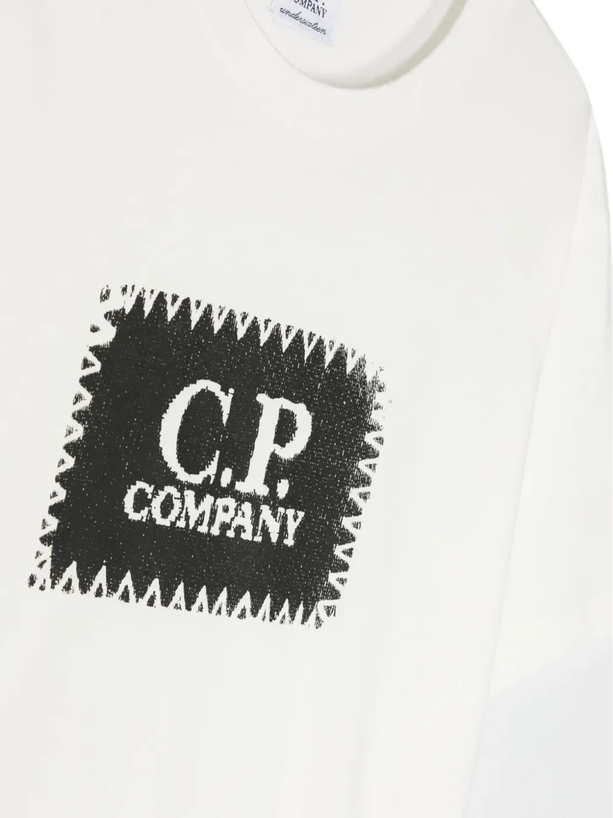 C.P. Company Kids ロゴプリント コットンTシャツ - 画像3