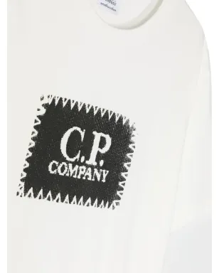 C.P. Company Kids ロゴプリント コットンTシャツ - サムネイル3
