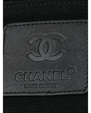 CHANEL ビンテージ 2015 ダイヤモンドキルト ダッフルバッグ - ブラック - サムネイル5