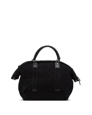 CHANEL ビンテージ 2015 ダイヤモンドキルト ダッフルバッグ - ブラック - サムネイル2