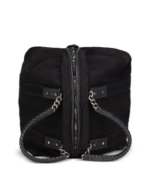 CHANEL ビンテージ 2015 ダイヤモンドキルト ダッフルバッグ - ブラック - サムネイル3