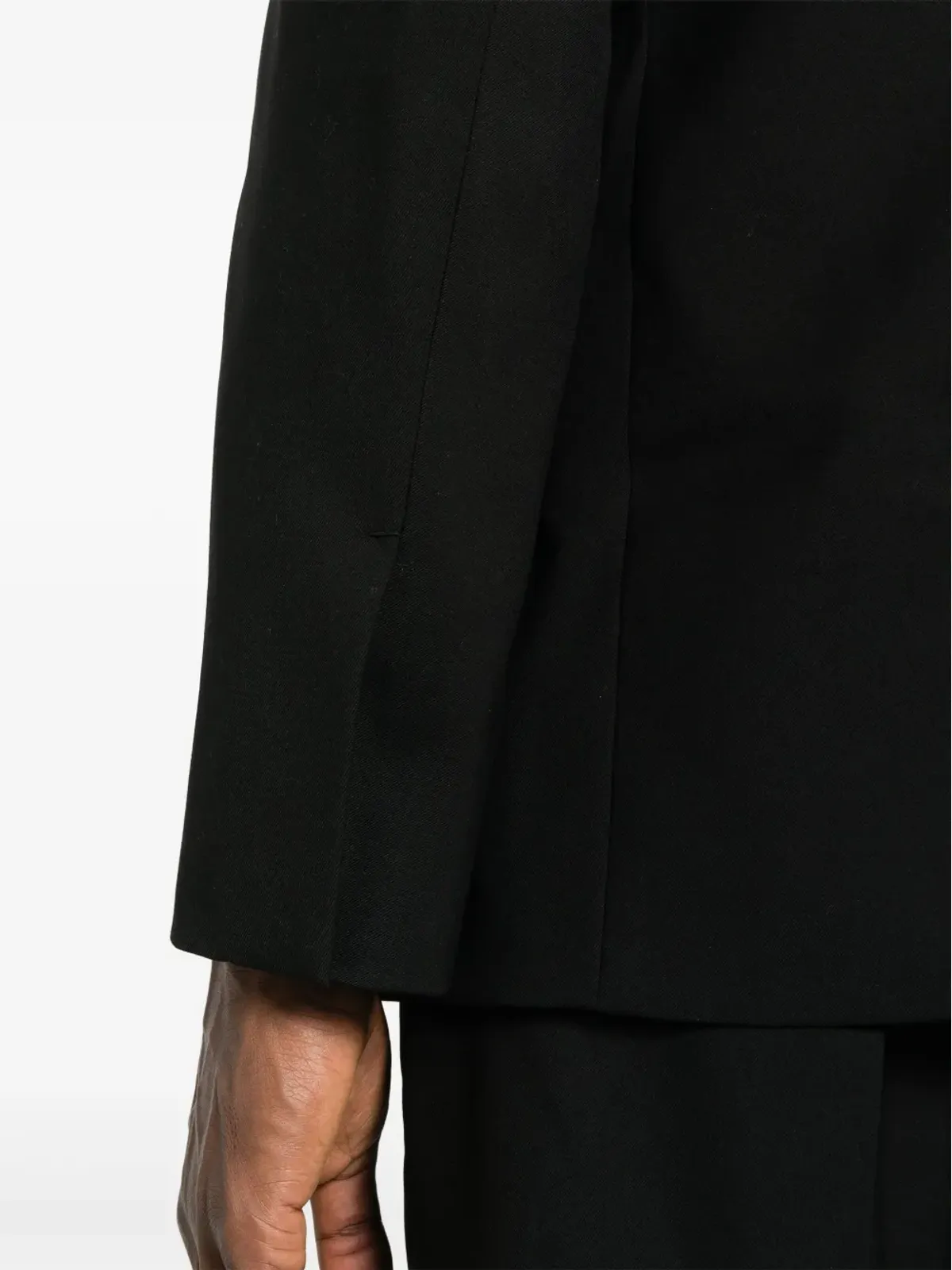 Jil Sander シングルブレスト ウールスーツ - ブラック - 画像5