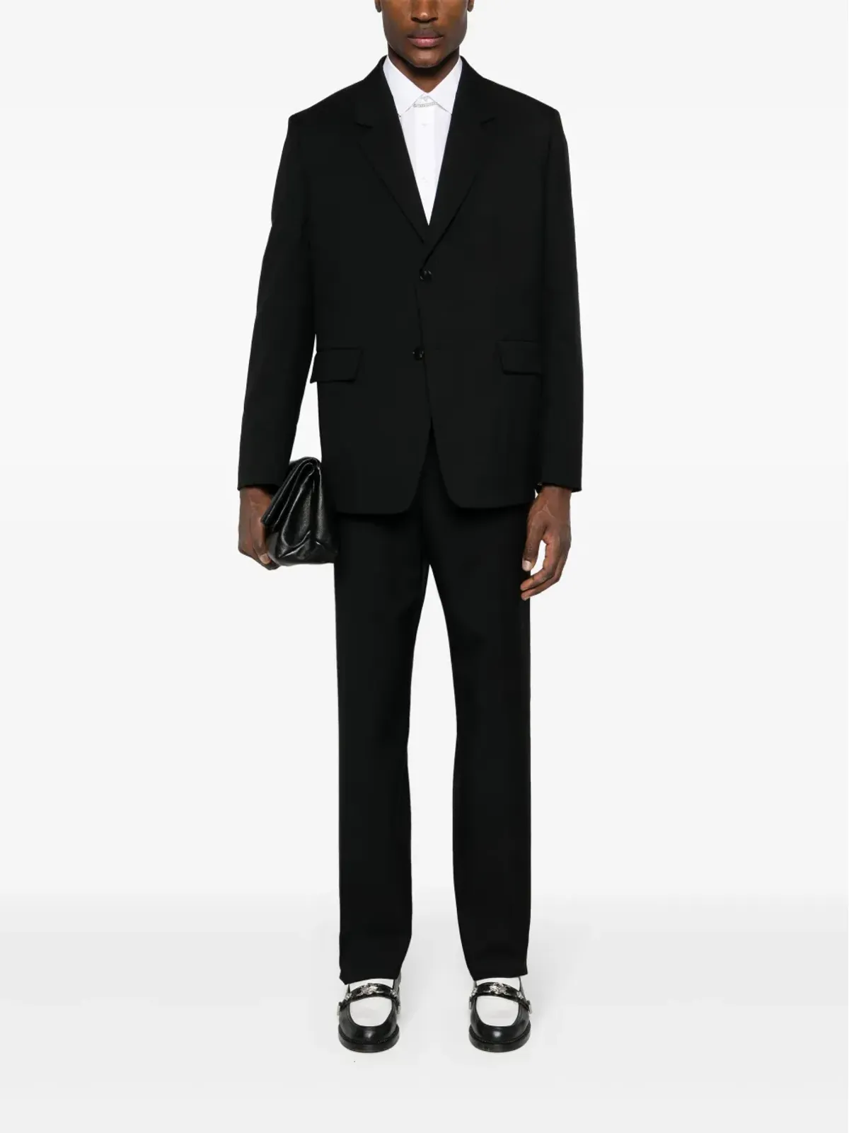 Jil Sander シングルブレスト ウールスーツ - ブラック - 画像2