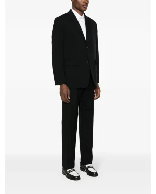 Jil Sander シングルブレスト ウールスーツ - ブラック - サムネイル3
