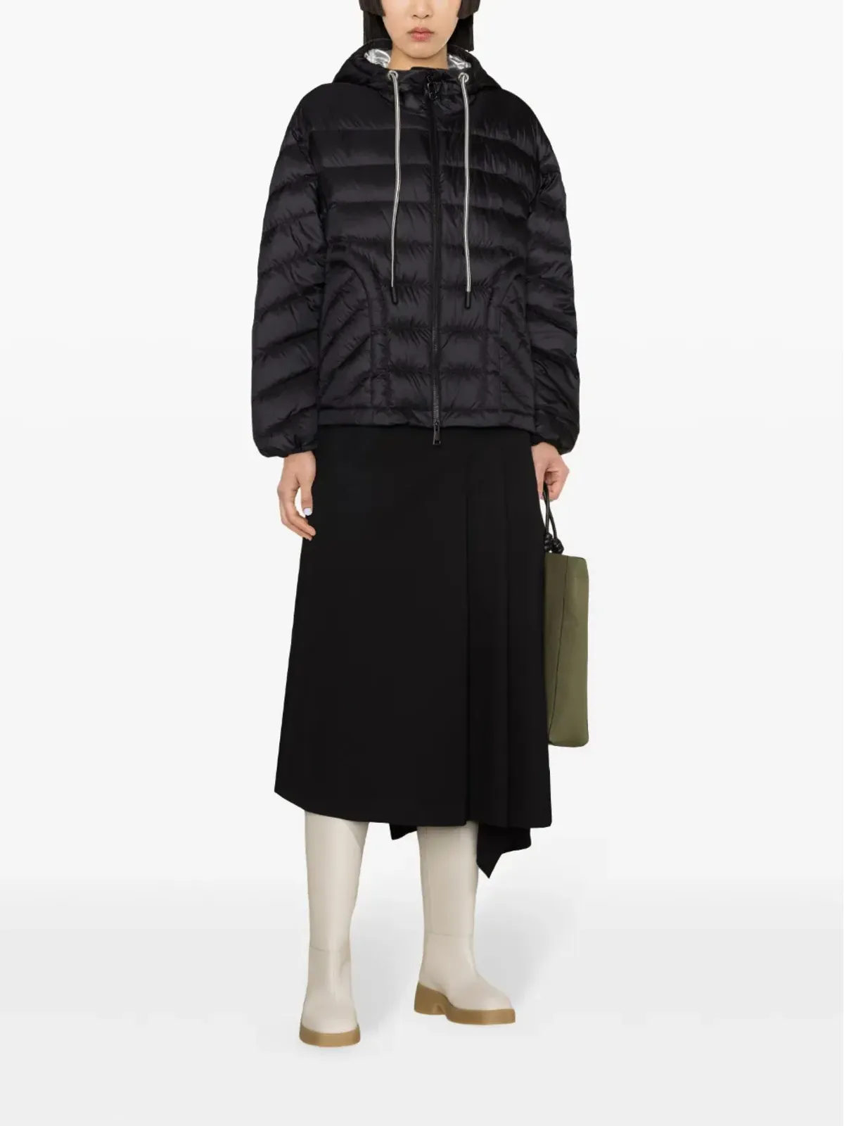 Moncler Delfo ダウンジャケット ブラック - 画像2