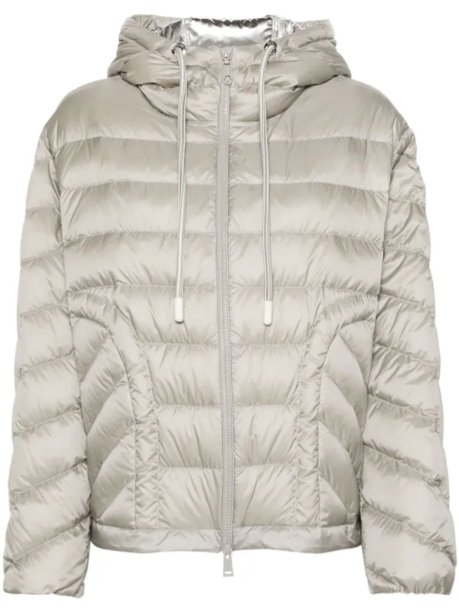 Moncler Moncler デルフォ キルテッド フード付きジャケット - グレーの商品画像