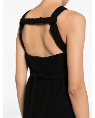 Patou ハルターネック ウール ミニドレス - サムネイル5