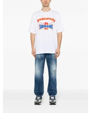 DSQUARED2 デニム ストレートジーンズ 642 ダメージ加工 - サムネイル2