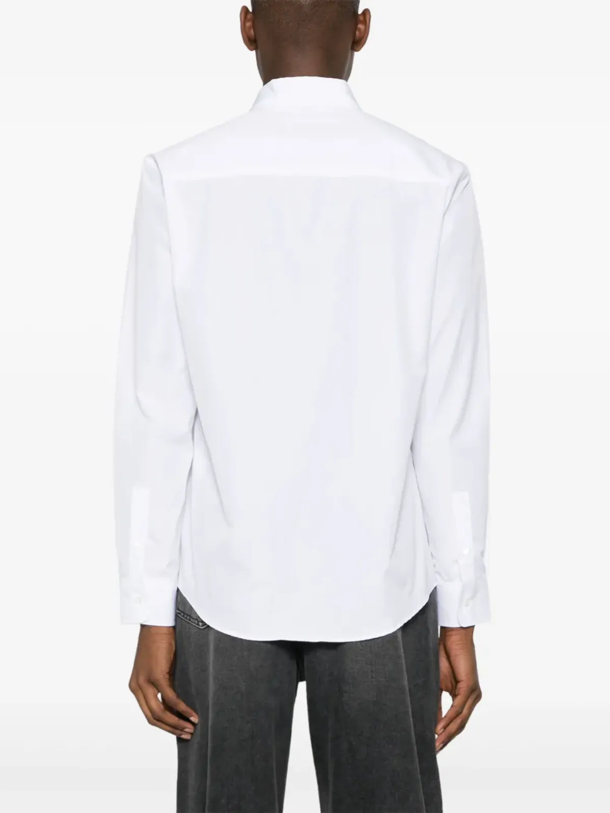 Maison Kitsuné フォックスパッチ コットンシャツ - 画像4