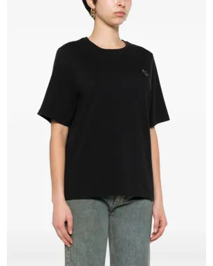 Maison Kitsuné Bold Fox コットンTシャツ - ブラック - サムネイル3