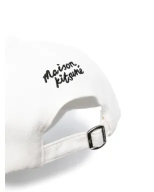 Maison Kitsuné キツネモチーフ コットンハット - ホワイト - サムネイル2