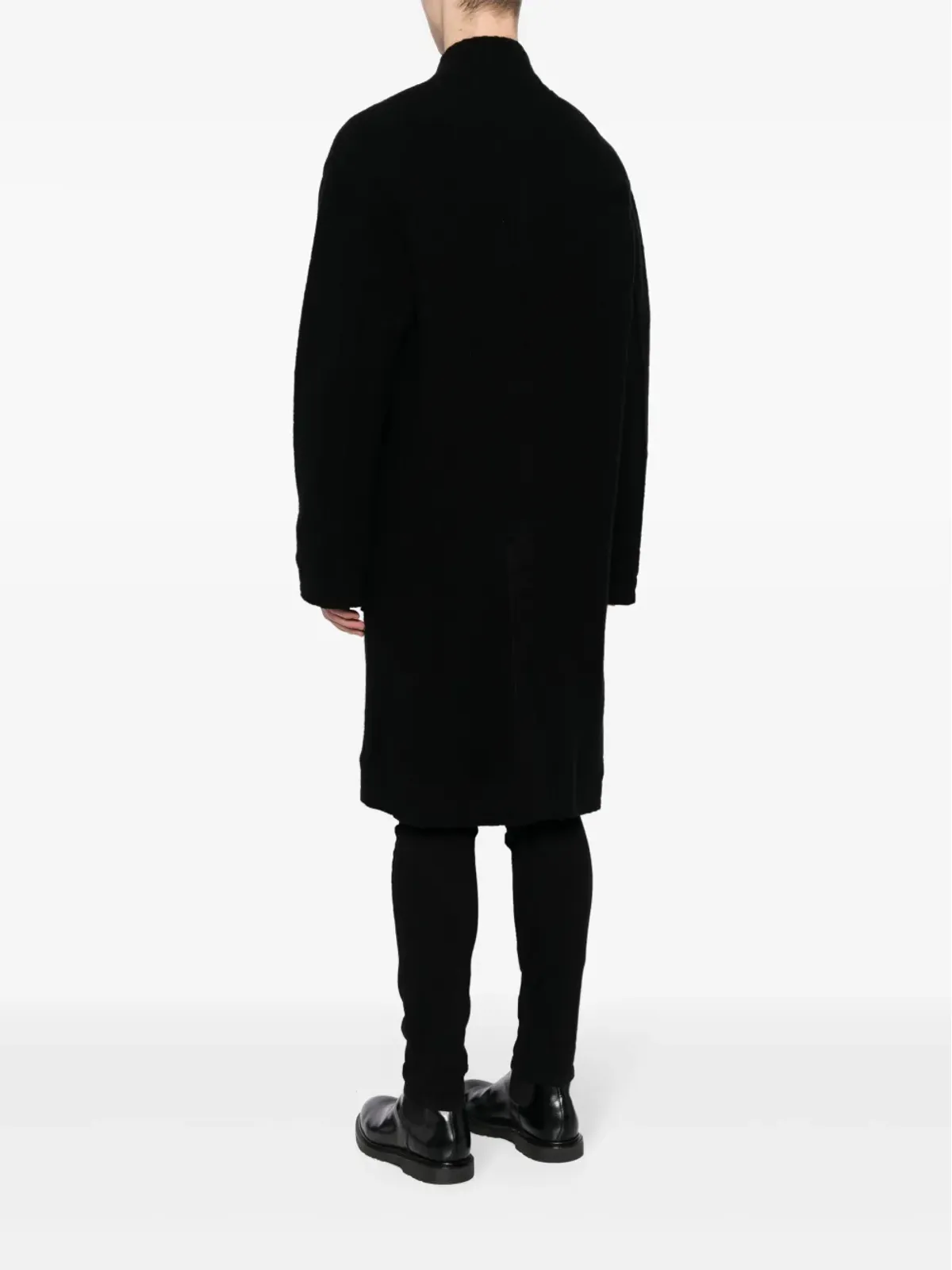 Isabel Benenato シングルブレストコート - 画像4