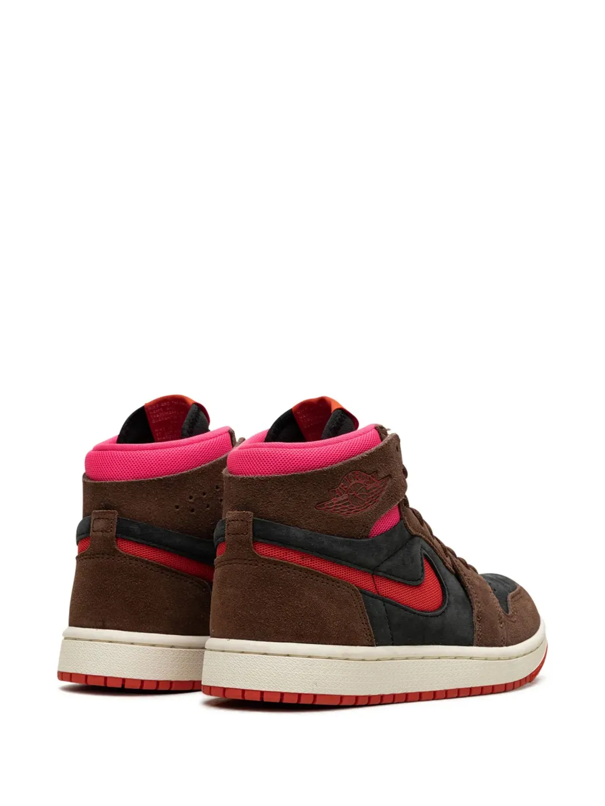 Jordan Air Jordan 1 Zoom Air CMFT カカオ Wow/ピキャンテ レッド/ブラック/ハイパーピンク スニーカー ブラウン - 画像3