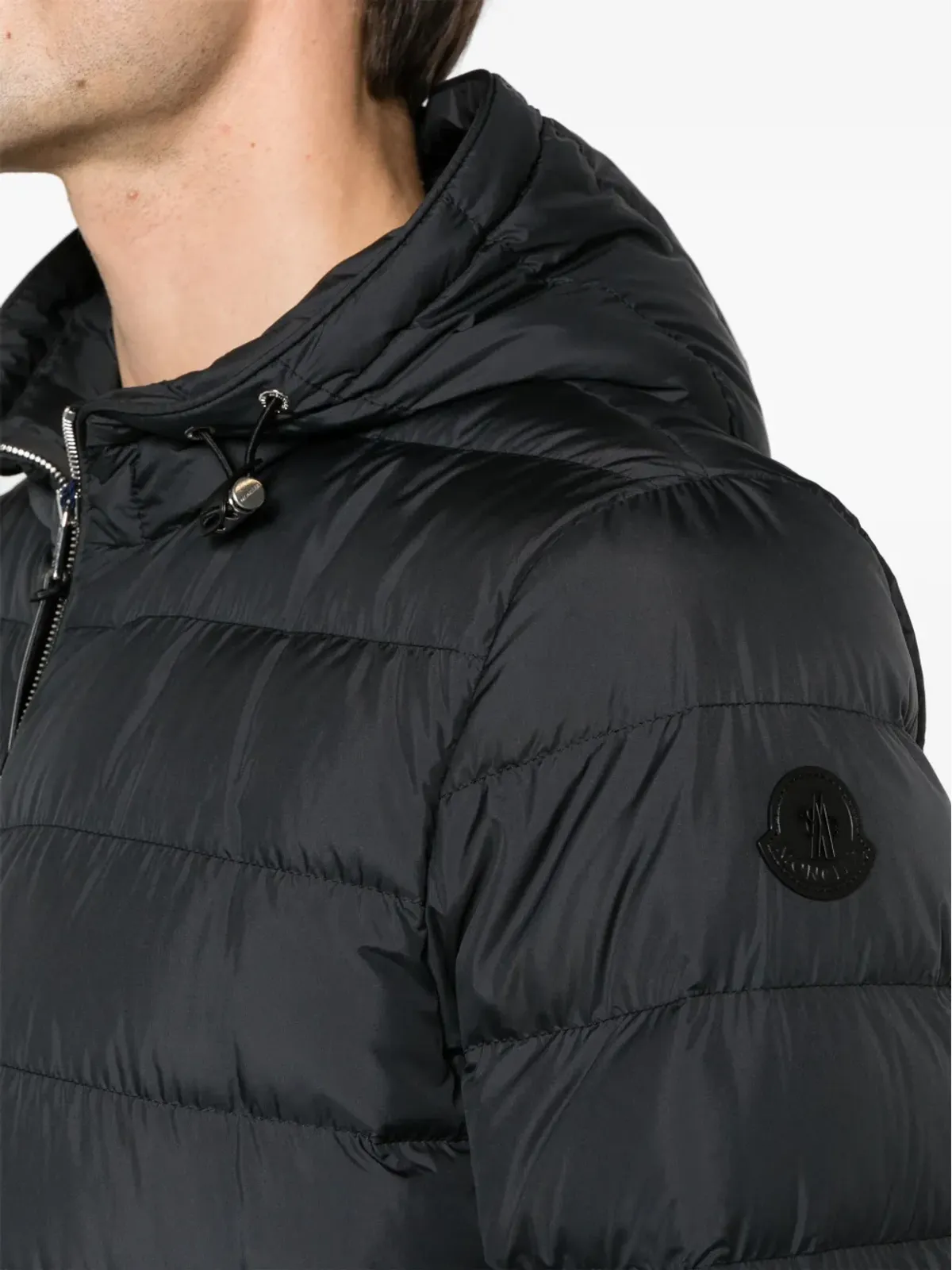 Moncler セストリエーレ パデッド フード付きジャケット - ブラック - 画像5