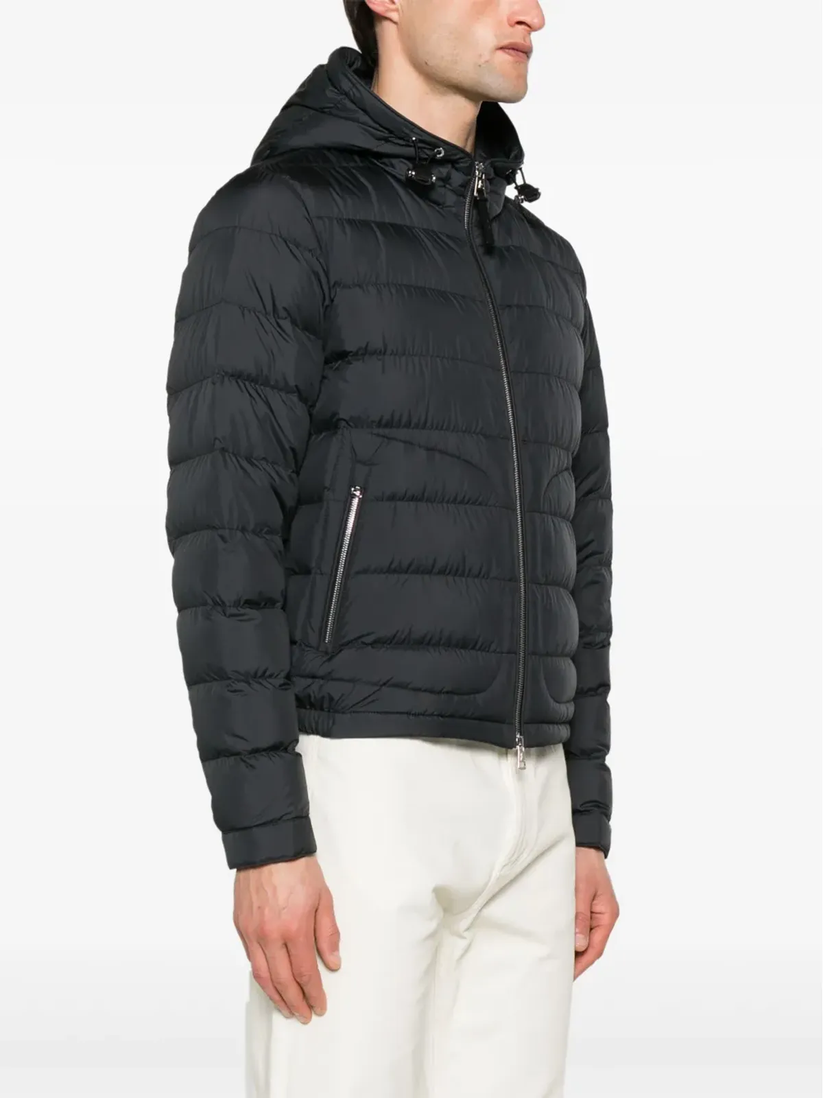 Moncler セストリエーレ パデッド フード付きジャケット - ブラック - 画像3