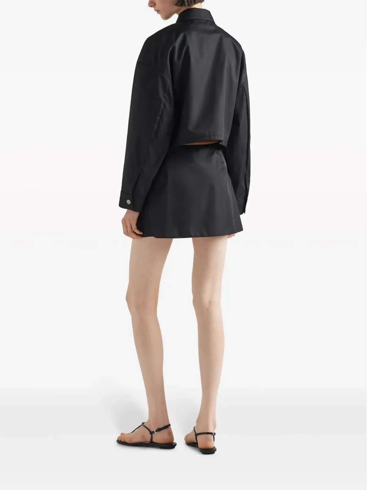 Prada Re-Nylon ミニスカート - White - 画像3