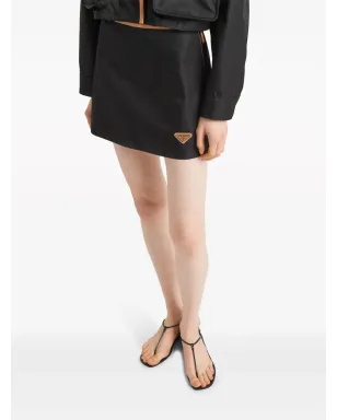 Prada Re-Nylon ミニスカート - White - サムネイル4