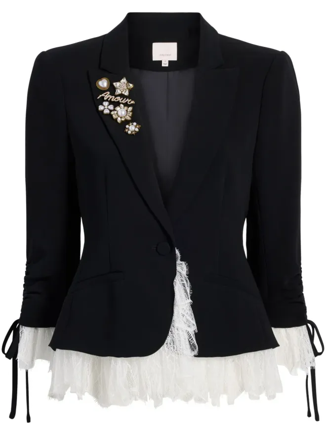 Cinq a Sept Cinq A Sept Le Petit Roxie blazer - Blackの商品画像