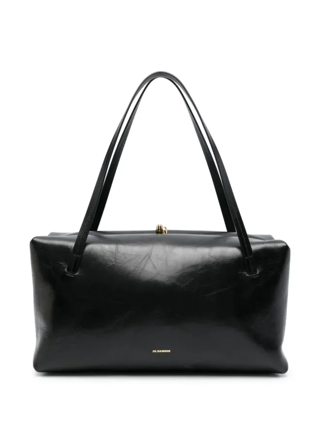 Jil Sander Jil Sander Goji レザー ショルダーバッグ - ブラックの商品画像