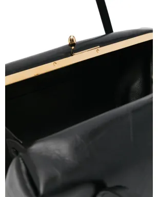 Jil Sander Goji レザー ショルダーバッグ - ブラック - サムネイル5