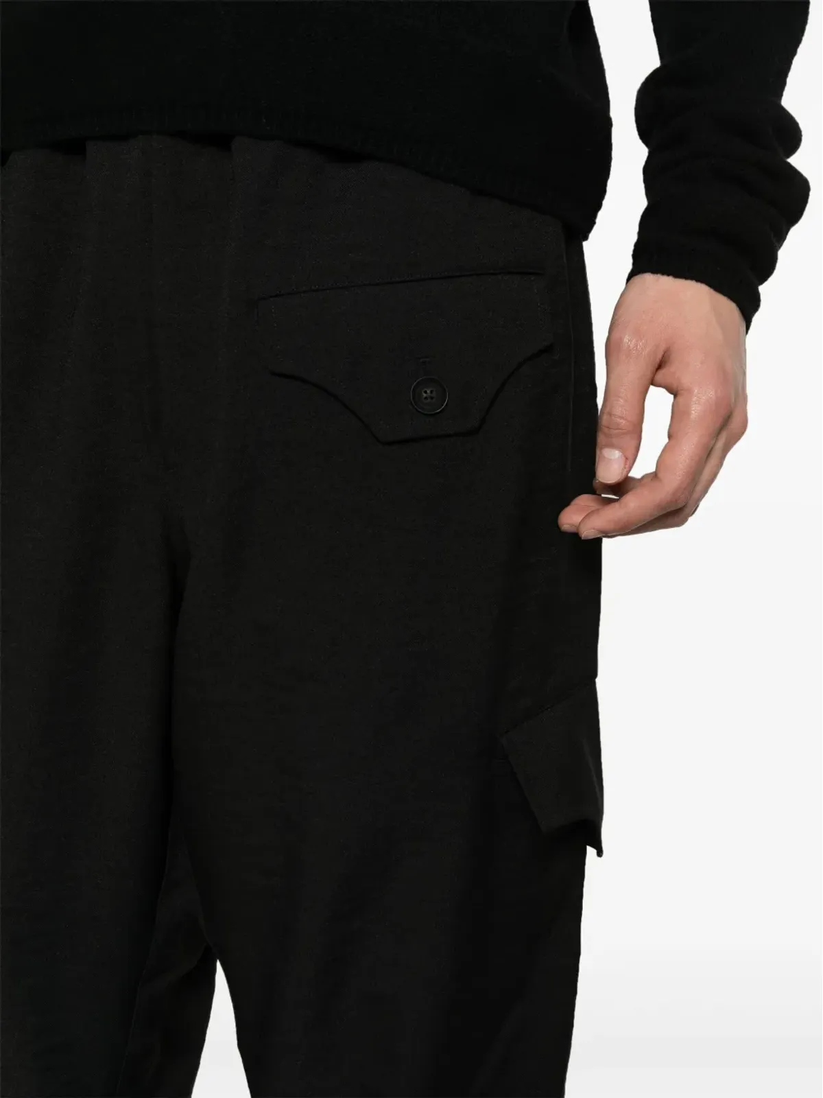 Y-3 スポーツ ユニフォーム トラウザーズ ブラック - 画像5