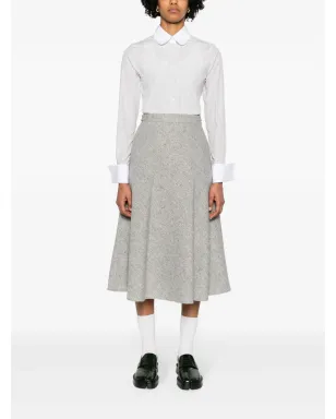 Thom Browne ストライプ柄 丸襟シャツ - サムネイル2