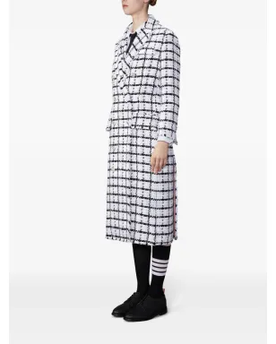 Thom Browne チェックコート - サムネイル3